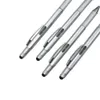 20pcs/lot 6 in 1 Tool Ballpoint Pen Screwdriver Ruler Spirit Level Multi-function Aluminum Touch Screen Stylus Pen 240122