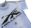 24ss Camicia da uomo a maniche corte T-shirt da uomo Donna T-shirt da uomo streetwear di alta qualità Hip Hop Hell Star Hellstar Short