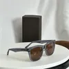 Quadratische Sonnenbrille mit schwarzen/schwarzen Gläsern für Herren und Damen, Sonnenbrillen, Sonnenbrillen, Gafas de Sol, UV400-Brillen mit Box