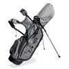 Унисекс сумки-тележки Спортивная портативная профессиональная сумка для гольфа Легкая водонепроницаемая ткань высокой вместительности