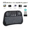 Newest Mini Rii i10 Wireless Keyboard 2.4G Air Mouse Remote Control Touchpad 7 Colors Backlight Keyboards for Smart Android TV Box Tablet PC Ps3 Xbox Game Console