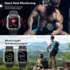 Inteligentne zegarki C20 Wojsko Smart Watch Mężczyźni Black Black Ultra Army Outdoor IP68 5ATM WODY ODPOWIEDNIĆ TEARTO Blood Tlen Satm Smartwatch 2023 YQ240125