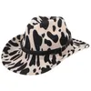 Ball Caps Bonnet For Men Cows Pattern Cowboy Hat Party Outdoor Hats Women Costume Accessory Cowgirl Travel