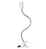 E27 support pince lampe bureau Spot Table lit lumière Flexible bureau maison bureau US UK EU prise 360 ° tube flottant 8192355