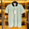 2024ss heren poloshirt designer polo's voor mannen mode focus borduurwerk slang kousenband kleine bijen printpatroon kleding Luxe Medusa heren t-shirt ff top