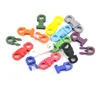 200PCSPACK 5mm Plastic Safety Clasp Straight Side Release Buckle For Necklace Paracord Armband6683750