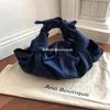 Totes Cloud-wrapped Soft Leather Madame Silk Satin Bag Single Shoulder Slant Dumpling Handbag Day Clutches Bags 2021 Purse313A