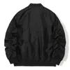 Wholesale Outdoor Flight Jacket Man Baseball Uniform Style Fashion Waterproof Plus Size Bomber JK06 240122