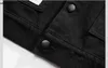 Джинсовая куртка Мужские куртки Дизайнерская одежда стильное черное джинсовое пальто мужские женские отложным воротником джинсы джемпер модный логотип пальто 25 января