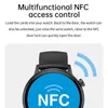 Smart Watches 2023 Nya damer Smartwatch Android -telefon AMOLED Full Touch Custom Dial Smartwatch Bluetooth Call Voice Control Ladies Smartwatch YQ240125