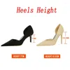 Kleid Schuhe Frauen 7 cm 10,5 cm High Heels Grüne Stoff Pumps Dame Hochzeit Luxus Designer Stiletto Niedrigen Nachtclub Plus größe 34-43