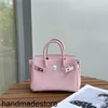 Designer handtas Platina Hoge klasse Togo koeienhuid Roze mini-tas Handtasje Zomermode Veelzijdige crossbody damestas