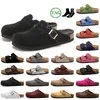 AAA+ buckle birkinstocks sliders slippers النساء رجال الشرائح الصيفية الصندل الموضة الأزياء مصممة شريحة Sandal Birkinstocks الحجم المفضل 36-45