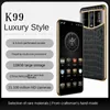 New Light Luxury Amoi Leather Business HD Stor skärm Smart Mobile Live Streaming Hot Sale Factory Direct Wholesale