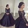 2024 modesto preto noite pageant vestido com decote em v mangas compridas rendas apliques cetim baile de formatura vestidos formais gótico robe de soiree vestidos de noche personalizar