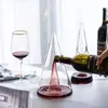 Carafe à vin en verre, cascade rapide, séparateur pyramidal, verres Iceberg, whisky 240119