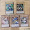 Kortspel 72 st Yu Gi Oh Japanese 72 Olika engelska Wing Dragon NT Soldier Sky Flash Kids Toy Gift 220725 Drop Leverans Toys Gif DH9P1