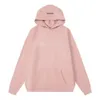 Męskie bluzy bluzy Essentialsweatshirts Męskie projektant z kapturem Bluzy Mężczyźni Kobiety ciężka litera 3D grafika z kapturem sweter moda moda