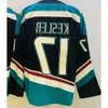 Hockey Jerseys Trevor Zegras 46 Ryan Getzlaf 15 Kesler 17 Teemu Selanne 8 Paul Kariya 9 Jersey New Alternate Black Teal Size S-Xxxl Stitc 45