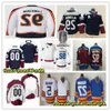 Cale Makar Colorado Reverse Retro Hóquei Jerseys Gabriel Landeskog Nathan Mackinnon Mikko Rantanen Valeri Nichushkin Josh Manson Devon Toews 42