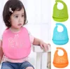 Babadores inteiros de silicone para bebês, 3 peças, desenhos animados, crianças, verão, ajustável, à prova d'água, ferramentas de alimentação, menino, menina, avental7871384