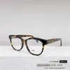 Sunglasses designer CH3440 Eyeglass Frame Male and Female Myopia Cat Eye Pearl Edge Plain Mirror 7SYH