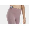 Lu Align Lu Mulheres Yoga Pant Calças Esportivas Fitness Sweatpants Nu Leggings Mid Rise Bolsos Yogas Calças Menina Exercício Nádegas Levantamento Wund 43