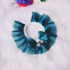 Dog Apparel Adjustable Scarf Bibs 10 Colors Pet Lace Saliva Collar Pups Necklace Bandanas Products Puppy Accessories