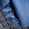 Mannen Casual Shirts 2024 Lente En Herfst Dikke Denim Shirt Losse Katoenen Lange Mouwen Koreaanse Stijl Trendy Jonge mannen Kleding