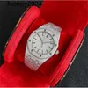 Ap Watch Diamond Moissanite Iced Out può superare il test Designer Mosonite Vs Factory Full Out Cz Diamonds Orologio da polso da uomo con movimento Eta Cal3120 di alta qualità Waterproo