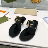 Designer-Frauen-Hausschuhe, bestickte Folien, flacher Slipper, Sommer, sexy Sandalen, Lather-Sandalen, flache Mode, alte Blumenschuhe für Damen