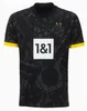 REUS Blackout Soccer Jersey 23 24 25 Sondertrikot Sancho Haller 2024 Soccer Football Top Shirt Special All Black Malen Moukoko Hummels Hazard Yeyna Men Kit Kit