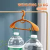 5 STKS Antislip Hanger Closet Organizer Hangers Voor Kleding Multifunctionele Broekrok Clips Rek voor Jas Kledingkast 240118