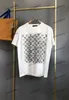 Xinxinbuy 2024 Men Designer Tee Tシャツグラデーションレターパターンプリント1854女性オレンジ色の白い青赤XS-2xl