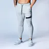 Pantalons pour hommes entrejambe ouvert sexe en plein air hommes Sports décontractés course entraînement Jogging Long pantalon de Sport de gymnastique pour survêtement pantalons de survêtement