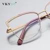 Vicky Fashion Optical Frame Design Kobietom okulary mogą dostosować okulary na receptę na receptę na receptę 3106 240123