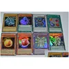 Giochi di carte Yuh Set da 100 pezzi Scatola olografica Yu Gi Oh Collezione di giochi Bambini Ragazzo Giocattoli per bambini 220808 Consegna di consegna Regali Puzzle Dhcgi