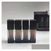 Тональная основа Hud Beauty Жидкость для макияжа 35 мл 4 оттенка Консилер Праймер Хайлайтер Fond De Teint Base Maquillaje Высочайшее качество Drop De Ot9Rt