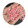 Bottiglie di San Valentino Lovley Be Mine Cuore Rosso Shap Fette Polimero Caly Spruzza Per Scrapbooking Cassa Del Telefono Decorazione FAI DA TE