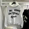 22ss Men's Hoodie CPFM YE MUST BE BORN AGAIN Letter Printed High Street Hip Hop Hoodies 12 Colors Hooded Sweatshirts US size S-XL