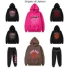 Mens Sp5der Hoodie Designer Hoodies Clothes Jumper Men Spider 555555 Pink Sweatshirt Jacket Long Sleeve S5der World Wide 999 Club RH25