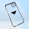 Triangle Luxury cellulare Custodia per iPhone Custodia Designer trasparente Frame placcato per iPhone14 Pro Max Plus 13Promax 12 Mini XS XR 7 86301461