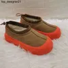 NYA 24SS TASMAN VÄDER HYBRID SIPPERS Ultra Mini Boots Kön Män Kvinnor Vattentät Regn Classic Chestnut Orange Sheepskin Winter Mens Womens Shoes Boots stövlar