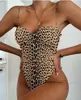 Traje de baño para mujer Bikini Sexy para mujer Traje de baño de una pieza Verano Playa Baño para el sol Mujeres Monokini 1PCS