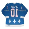 CCM Joe Sakic Quebec Nordiques Hóquei Jersey Rangers 1994 Stanley Cup Wayne Gretzky Guy Lafleur Brian Leetch Mark Messier Jets Teemu Selanne 84