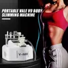 Haute qualité Vela V9 ventre forme sous vide contour du corps élimination de la cellulite poignée RF rouleau à vide minceur machine cavitation Spa