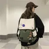 Sac à dos Fashion College Student coréen grande capacité sac d'école mignon pour adolescents sac à dos de voyage en plein air pour ordinateur portable