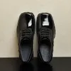 5.5 Cm Height Patent Mens Derby Handmade Genuine Leather 2024 Elegant Black Italian Dress Social Shoes Man