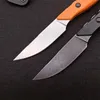 15700 Flyway BM Fixed Blade Knife Stonewashed Straight Knife Back/Orange G10 Handles Outdoor Tactical Survival EDC Tools BM15002 162 15600 Boltaron Sheath
