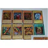 Giochi di carte Yuh Set da 100 pezzi Scatola olografica Yu Gi Oh Collezione di giochi Bambini Ragazzo Giocattoli per bambini 220808 Consegna di consegna Regali Puzzle Dhcgi